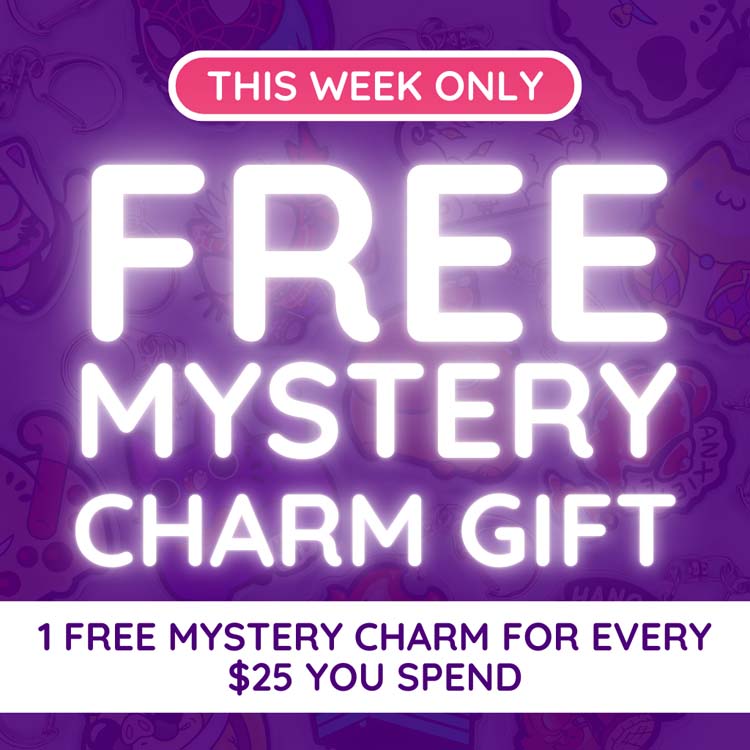 Free Mystery Charm w/every $25 Spent *automatically added to cart* Sticker