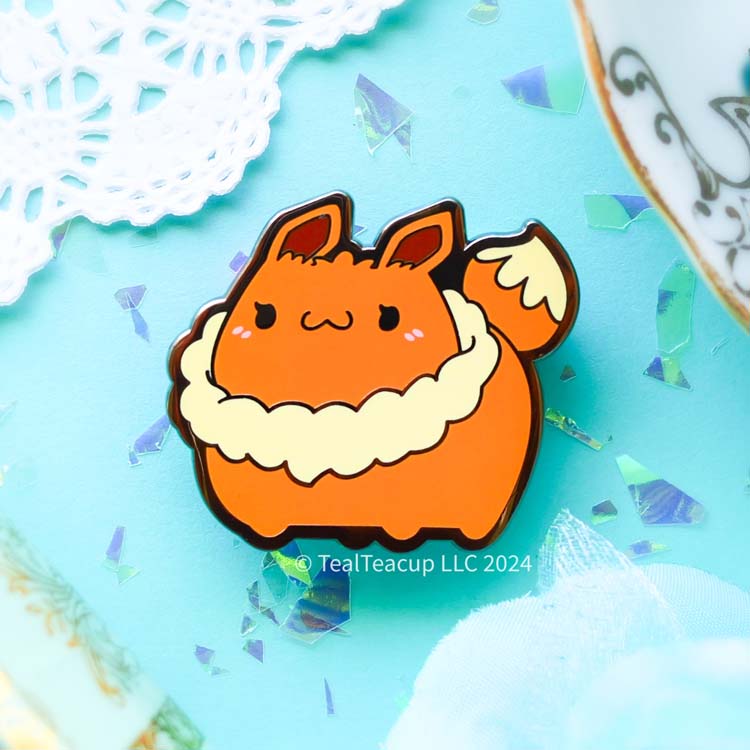 ChonkEvee Pin Enamel Pin