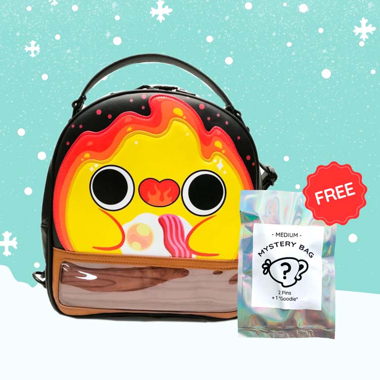 Fire Demon Cutie Double-Sided ITA Bag w/FREE MEDIUM MYSTERY BAG ITA BAG