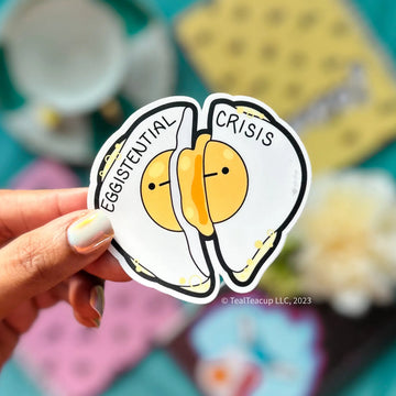 This is Fine Dog Sticker – TealTeacup Shop