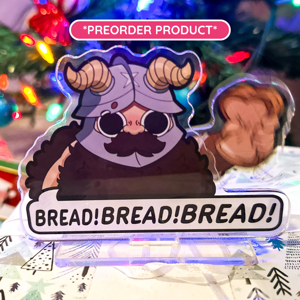 🚨 PREORDER: Bread! Bread! Bread! Senshi Standee TealTeacup LLC