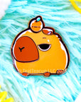 ChonkCapybara Pin Enamel Pin