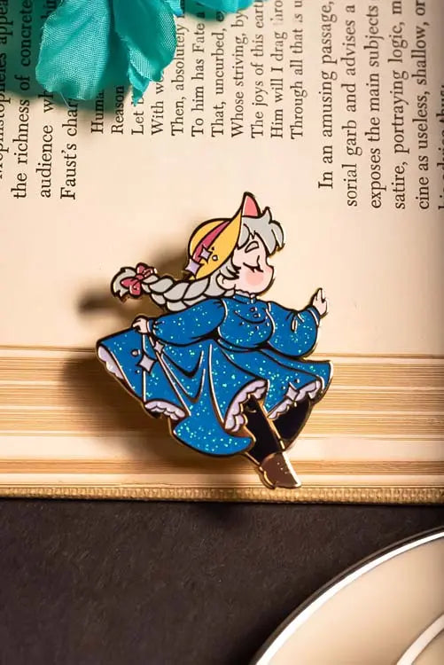 TealxLyra Collab Ghibli Night Pin - TealTeacup LLC