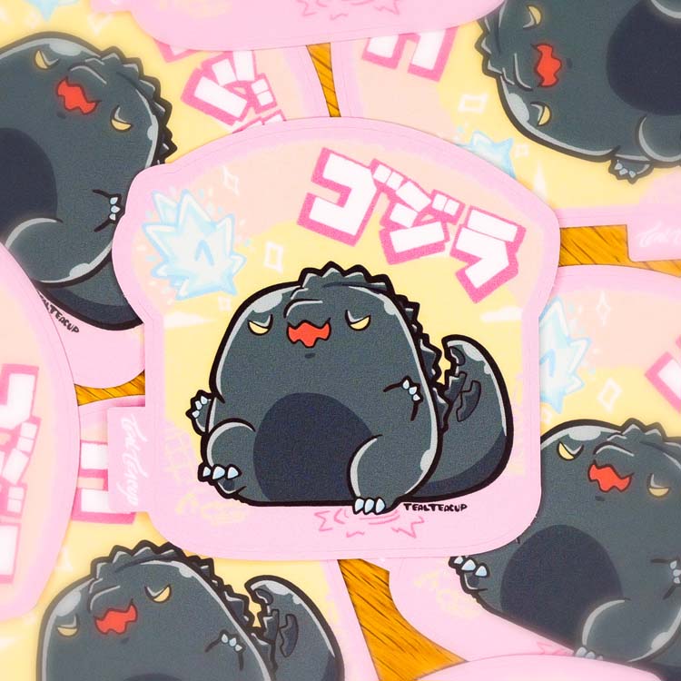 ChonkZilla Sticker Sticker