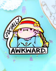 Socially Awkward Sophie Pin Enamel Pin