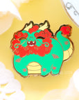 ChonkDragon Jade Pin Enamel Pin